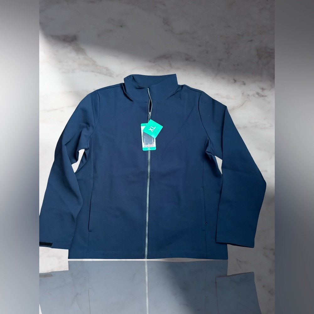 32 Degrees Men’s Jacket Full Zip Color Navy Size XL